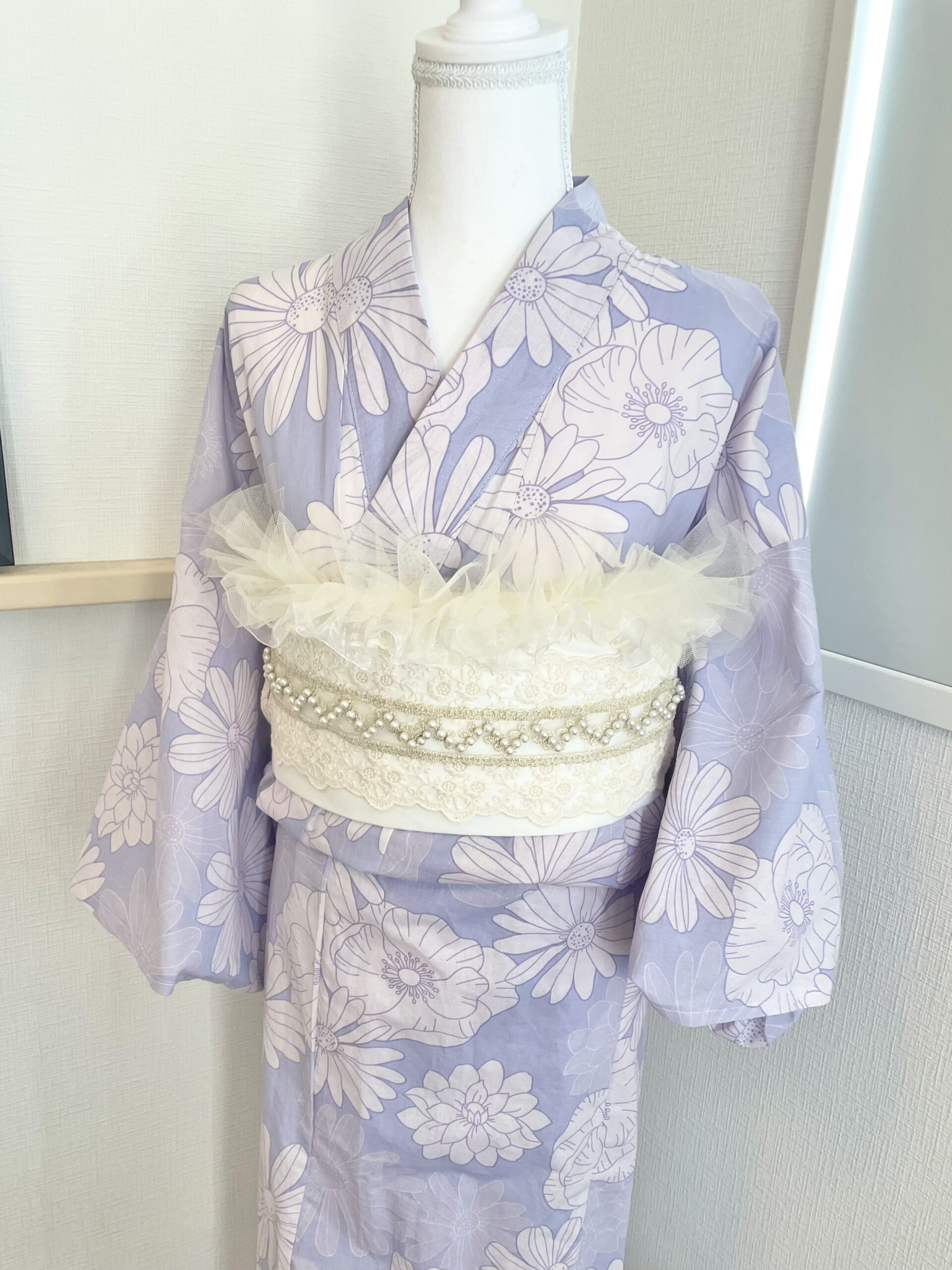 レース 帯揚げ No.6 - 画像 (2)