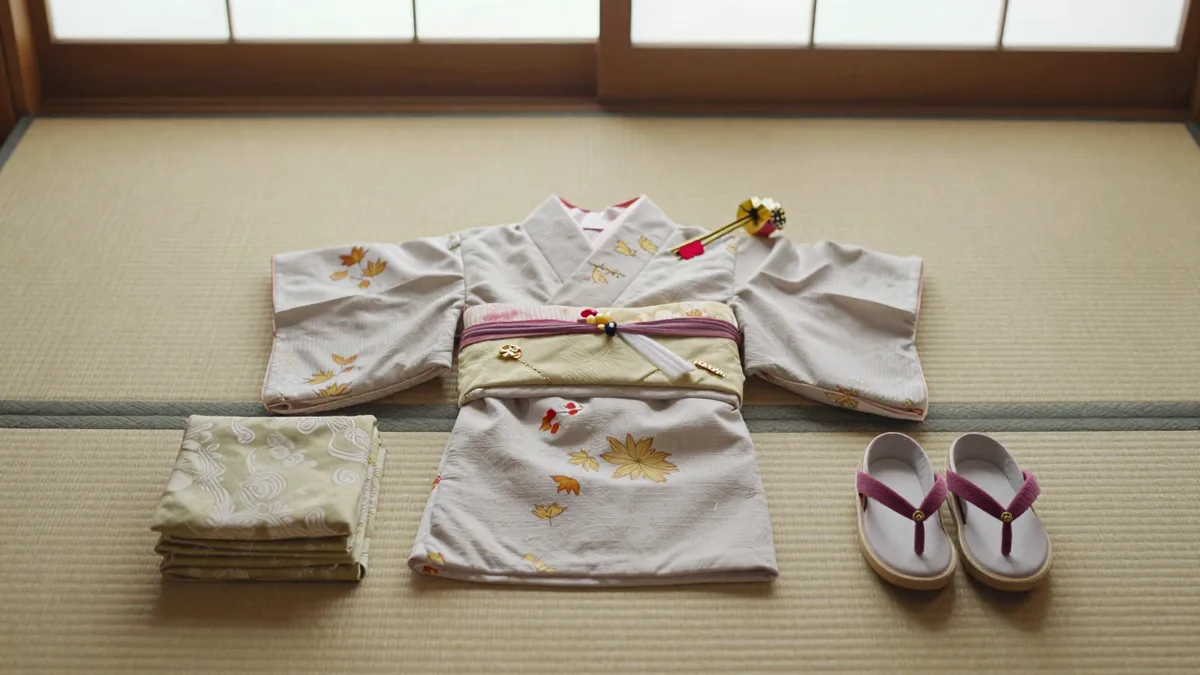 七五三の着物と小物一式